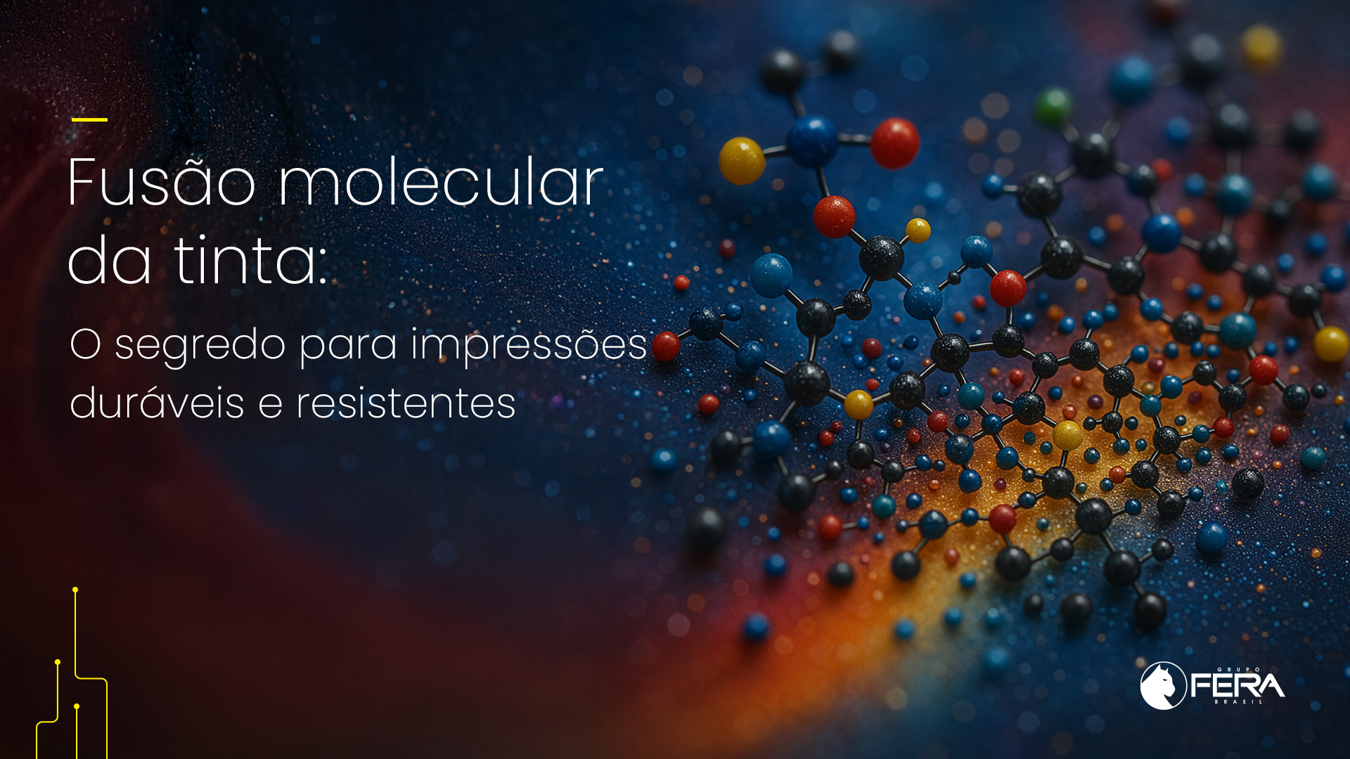 Mais que cor: fusão molecular da tinta significa resistência que permanece, mesmo quando o tempo passa.