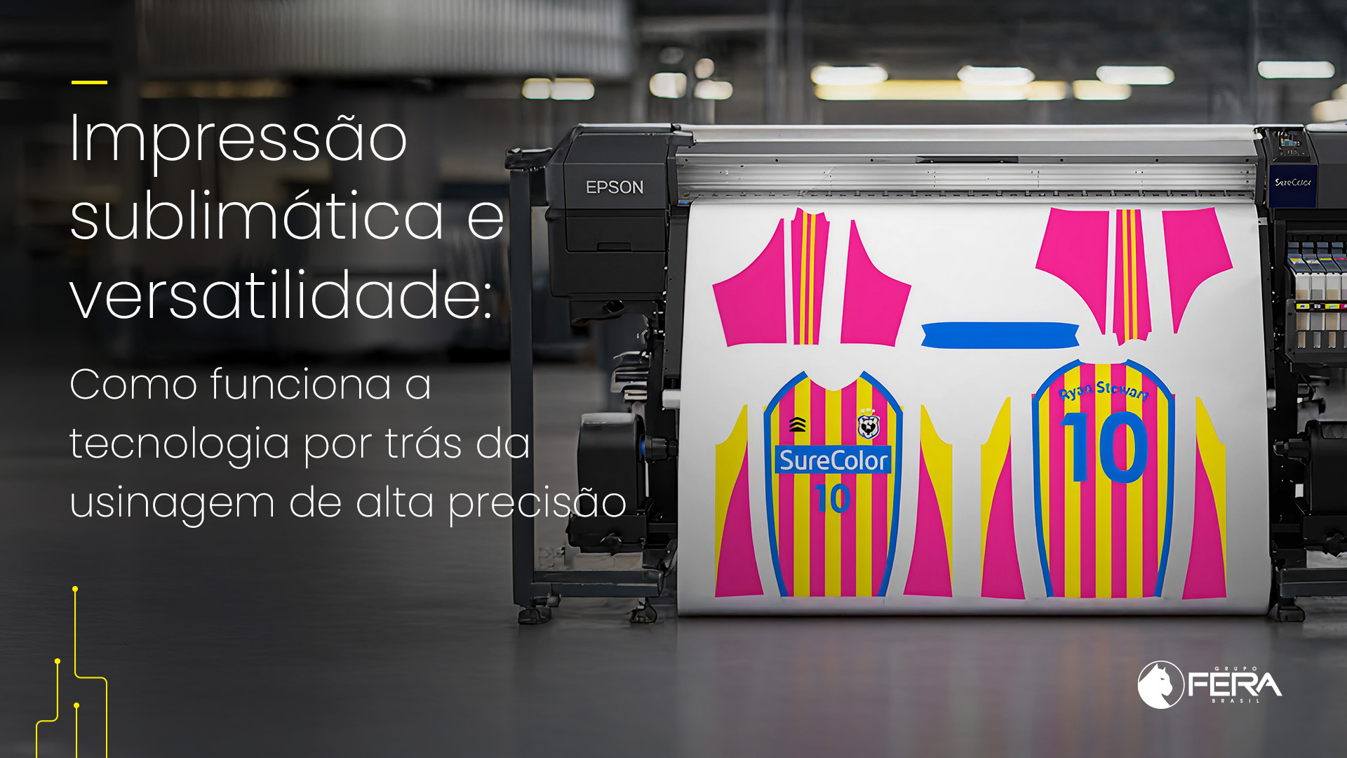 Personalizar com qualidade é mais fácil quando a tecnologia de impressão sublimática se adapta ao seu produto.