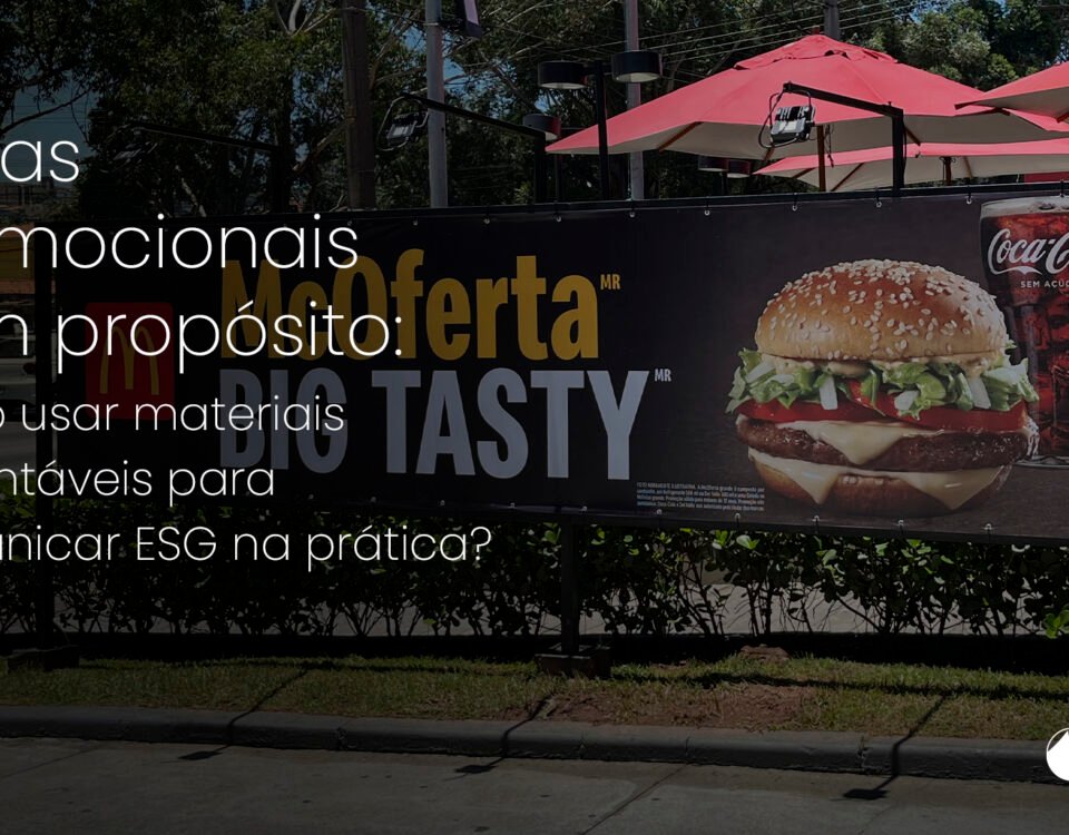 Faixas promocionais sustentáveis: comunicação que reforça sua marca e protege o planeta