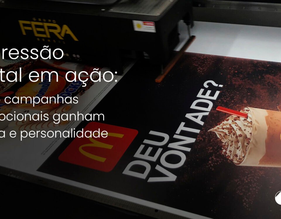 A impressão digital sustentável une qualidade, economia e cuidado com o meio ambiente no seu negócio