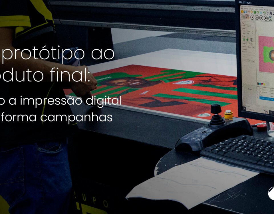 Entenda como a impressão digital transforma protótipos em produtos finais, oferecendo qualidade, agilidade e personalização em massa.