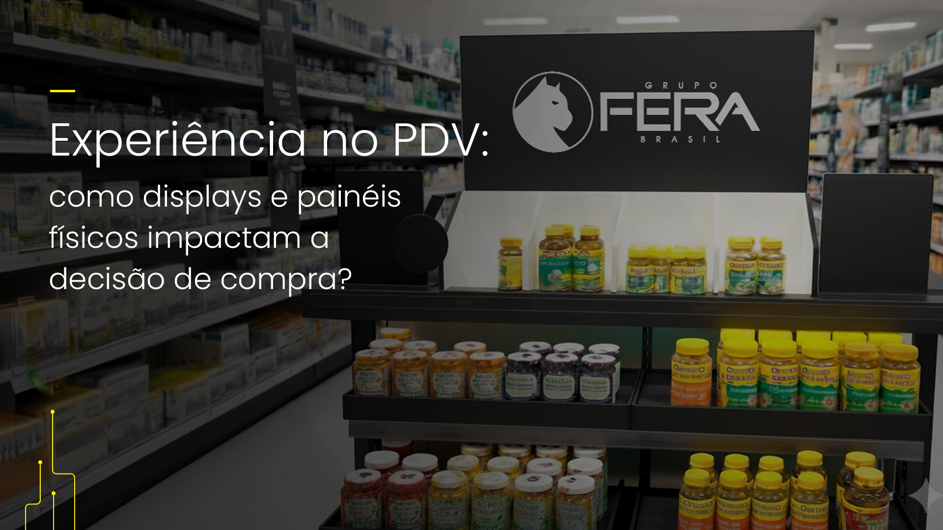 Experiência no ponto de venda: descubra como displays e sinalizações fortalecem marcas e influenciam decisões de compra.