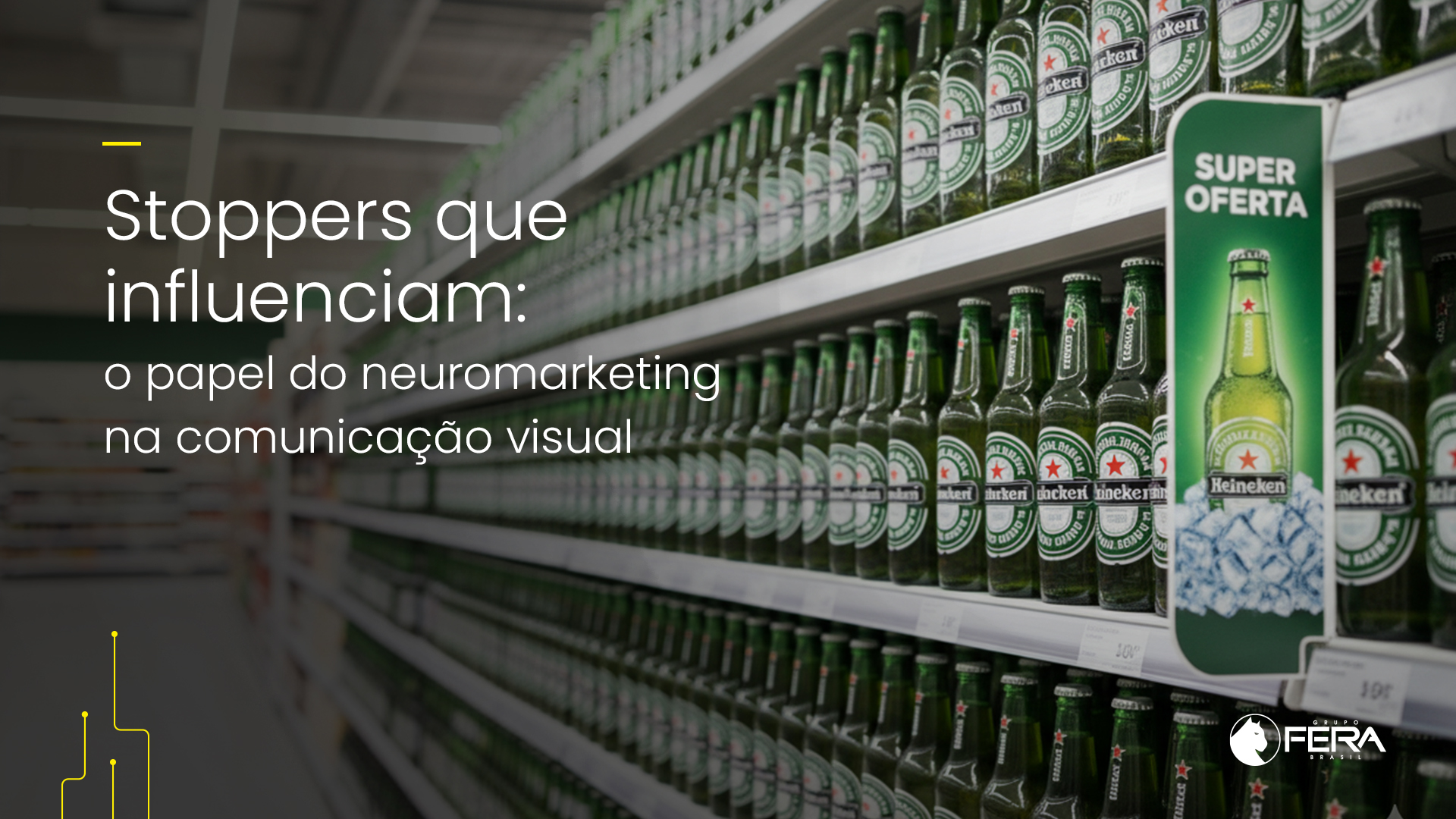 O stopper é peça-chave no PDV: saiba como o neuromarketing potencializa a comunicação visual e aumenta o impacto da marca.